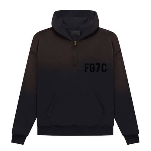 FG7C Essential 7th Collection Half Zipper Hoodie