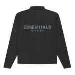 Fear Of God Essentials Coaches Jacket Black