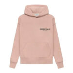 Fear Of God Essentials Pullover Hoodie Pink