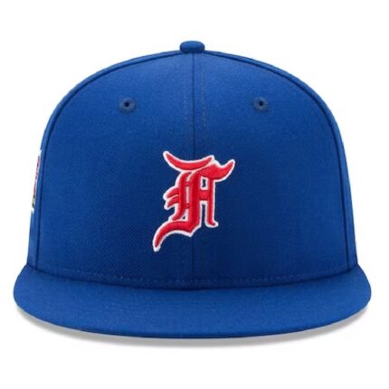Fear of God All Star New Era Fitted Cap Hat – Blue/Red