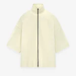 Essentials Double Wool Cashmere Short Sleeve Jacket
